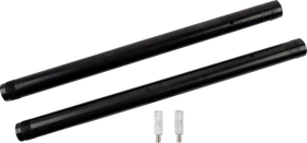 CUSTOM CYCLE ENGINEERING Fork Tube - 43 mm - LH 25" | RH 24-3/4" (+2") - Black DLC 710055