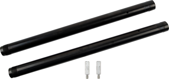 CUSTOM CYCLE ENGINEERING Fork Tube - 43 mm - LH 25" | RH 24-3/4" (+2") - Black DLC 710055