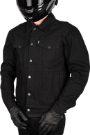 THRASHIN SUPPLY CO. Highway v2 Denim Riding Jacket - Black - 2XL TMJ-10-12
