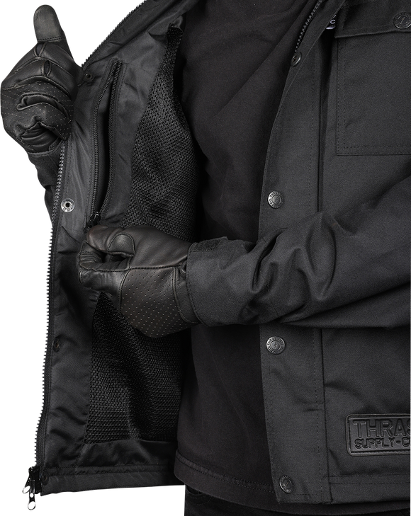 THRASHIN SUPPLY CO. Atlas v2 Riding Jacket - Black - XL TMJ-09-11