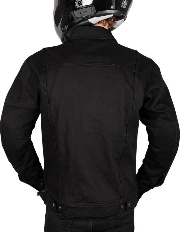 THRASHIN SUPPLY CO. Highway v2 Denim Riding Jacket - Black - 2XL TMJ-10-12