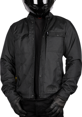THRASHIN SUPPLY CO. Atlas v2 Riding Jacket - Black - Large TMJ-09-10