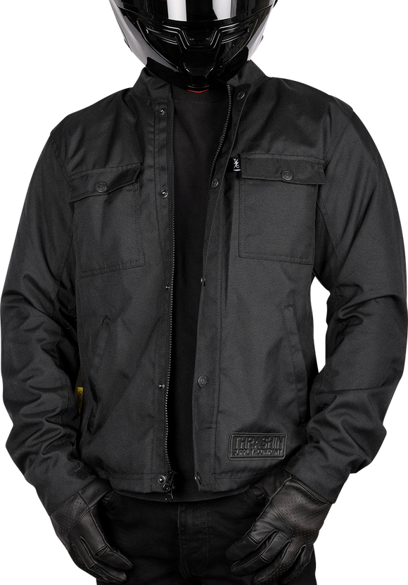 THRASHIN SUPPLY CO. Atlas v2 Riding Jacket - Black - Large TMJ-09-10