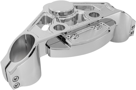 ARLEN NESS Triple Tree - Chrome - + 2" 130-008