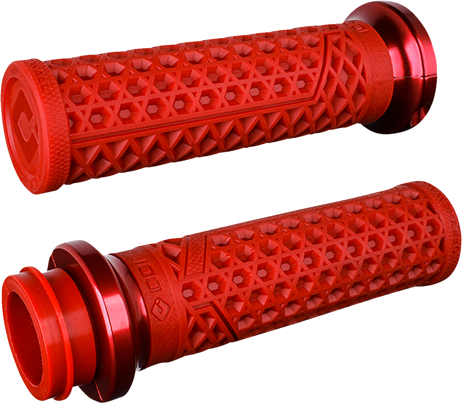 ODI Vans Harley Davidson Grips - TBW - Red/Red V31VHTWDR-R