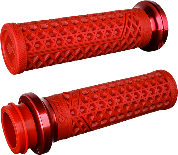 ODI Vans Harley Davidson Grips - TBW - Red/Red V31VHTWDR-R