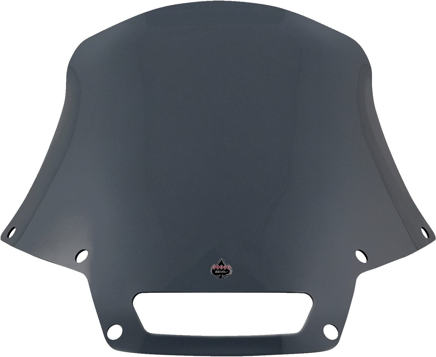 KLOCK WERKS Flare* Windshield - 10" - Dark Smoke - FXLRST KWW-02-0611-DS