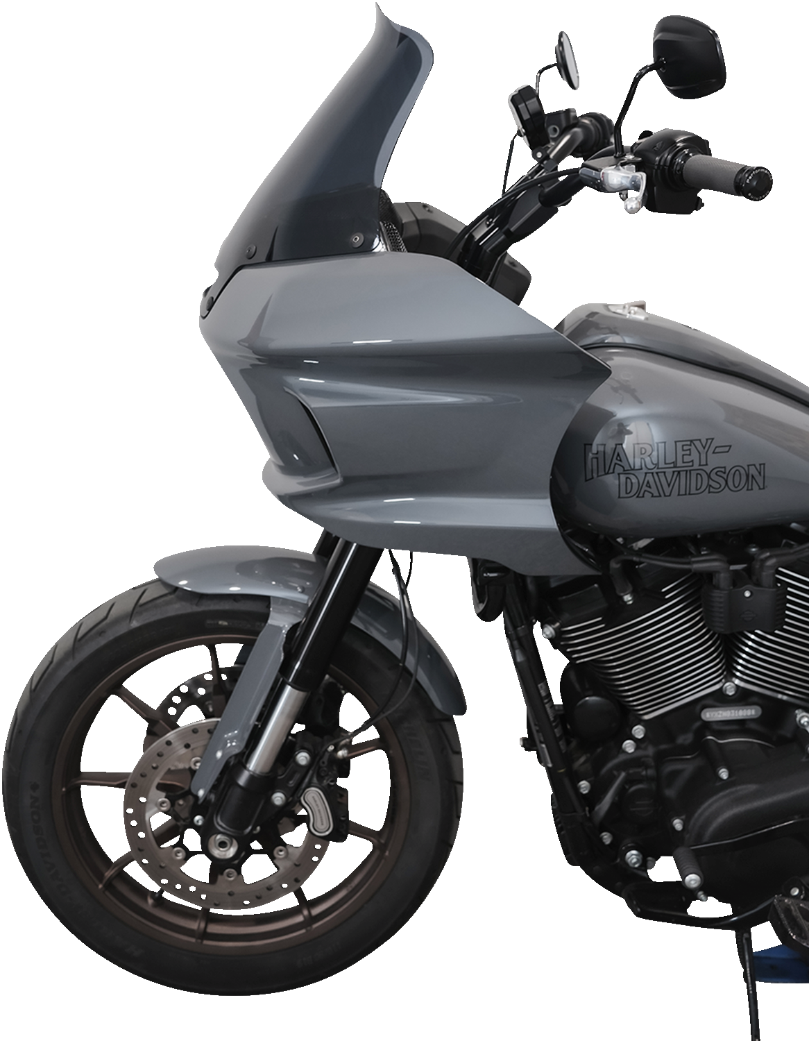 KLOCK WERKS Flare* Windshield - 10" - Dark Smoke - FXLRST KWW-02-0611-DS