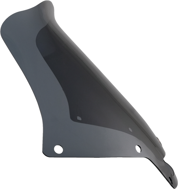 KLOCK WERKS Flare* Windshield - 10" - Dark Smoke - FXLRST KWW-02-0611-DS
