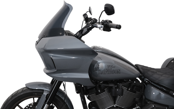 KLOCK WERKS Flare* Windshield - 10" - Dark Smoke - FXLRST KWW-02-0611-DS