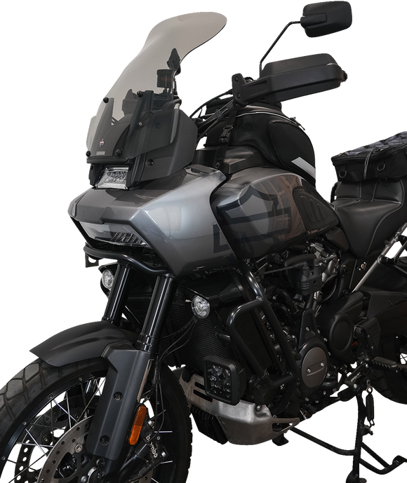 KLOCK WERKS Flare* Windshield - 15-1/2" - Tint - Pan America KWW-03-0001-T