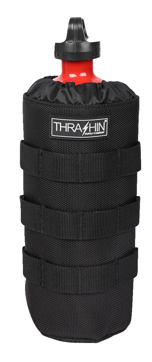 THRASHIN SUPPLY CO. Holster Molle Bottle - Black TSB-0013