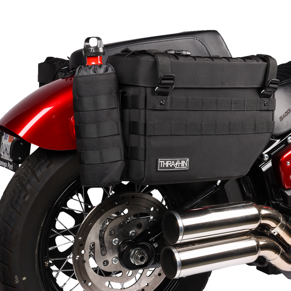 THRASHIN SUPPLY CO. Holster Molle Bottle - Black TSB-0013