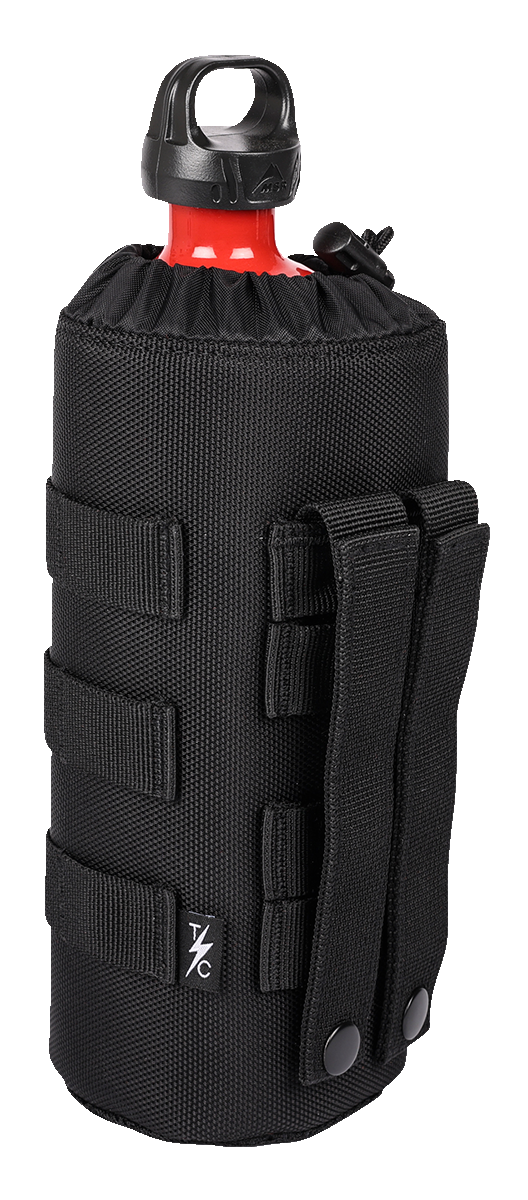 THRASHIN SUPPLY CO. Holster Molle Bottle - Black TSB-0013