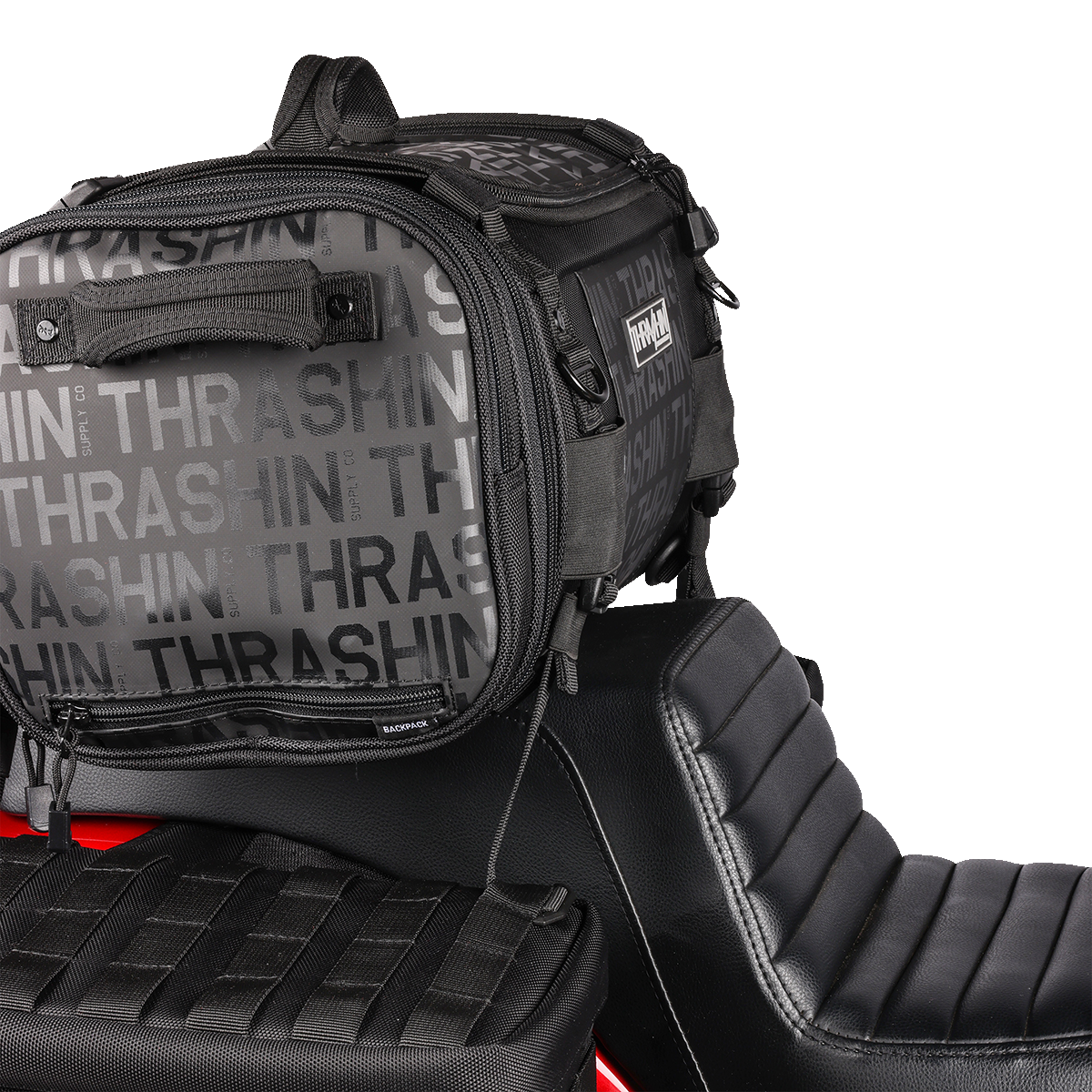 THRASHIN SUPPLY CO. Molle Strap Kit - Black TSB-0015