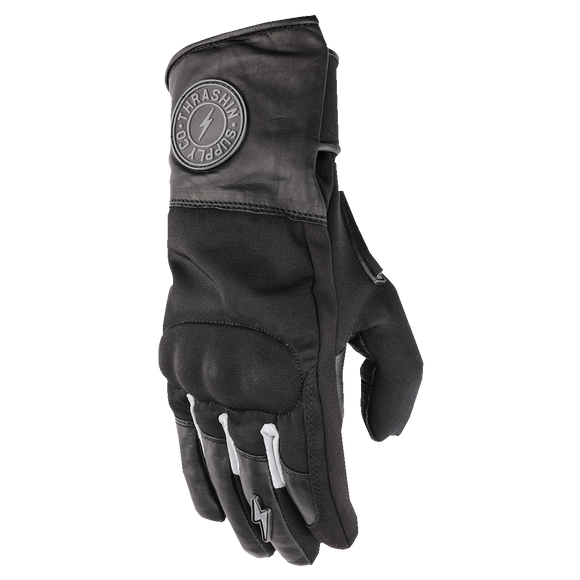 THRASHIN SUPPLY CO. Mission Waterproof Gloves - Black - Medium TWG--00-09