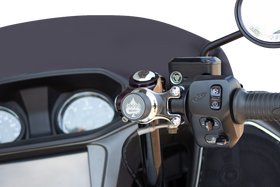 KLOCK WERKS iOmount* for Indian - Ambidextrous Mount - Chrome - Challenger/Pursuit KWD-04-0609-C