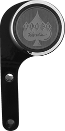 KLOCK WERKS iOmount* for Indian - Left Perch Mount - Black - Challenger/Pursuit KWD-04-0608-B