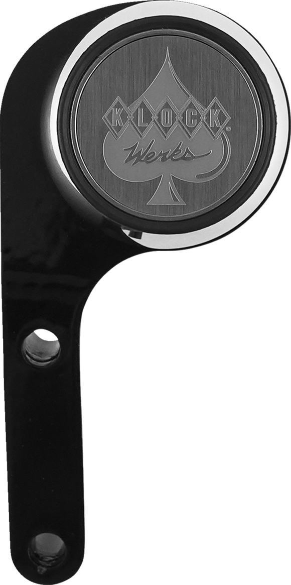 KLOCK WERKS iOmount* for Indian - Left Perch Mount - Black - Challenger/Pursuit KWD-04-0608-B