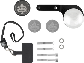 KLOCK WERKS iOmount* for Indian - Left Perch Mount - Black - Challenger/Pursuit KWD-04-0608-B