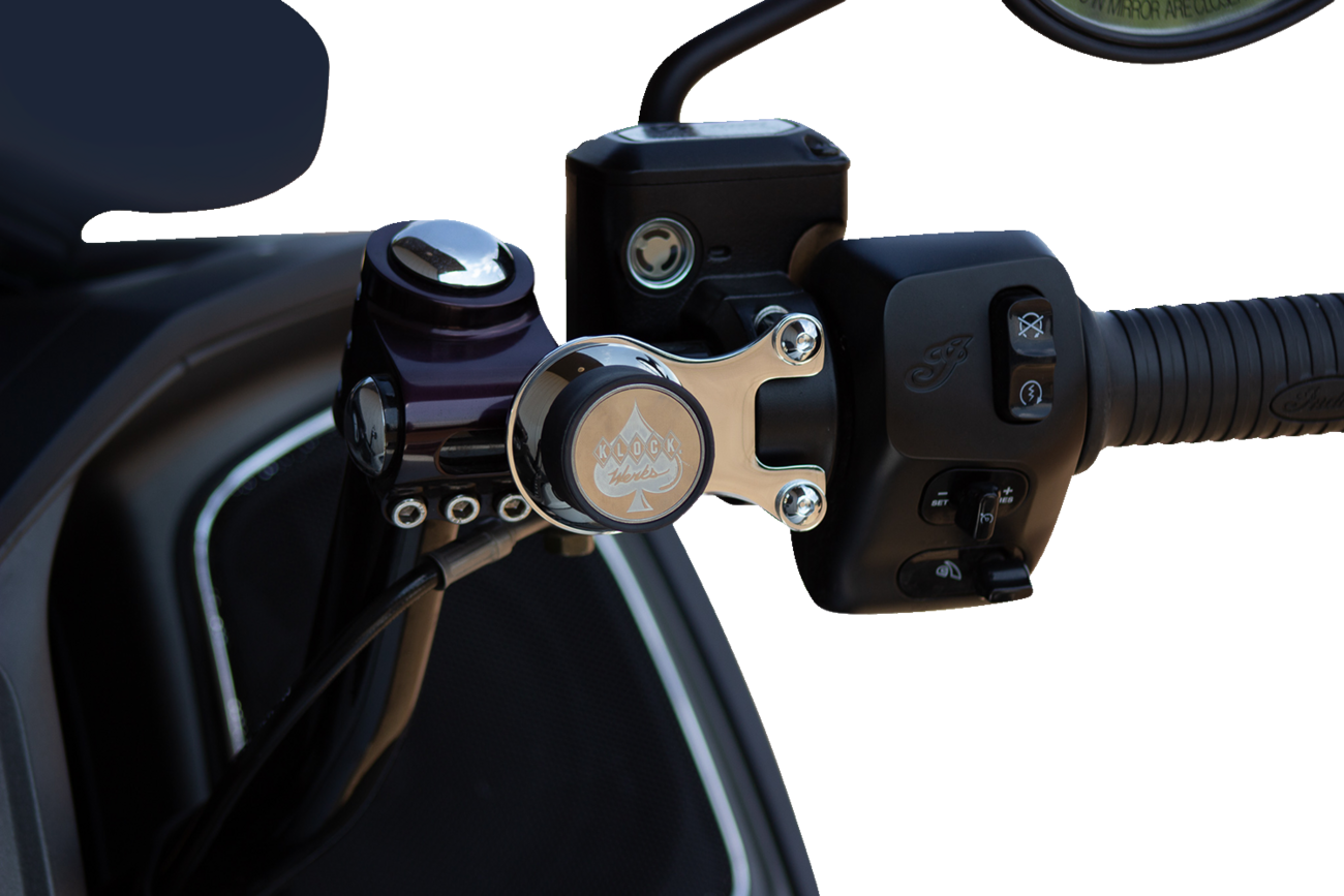 KLOCK WERKS iOmount* for Indian - Ambidextrous Mount - Chrome - Challenger/Pursuit KWD-04-0609-C