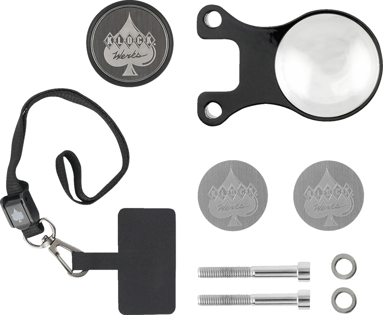 KLOCK WERKS iOmount* for Indian - Ambidextrous Mount - Black - Challenger/Pursuit KWD-04-0609-B