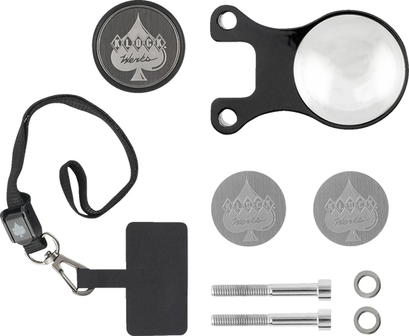 KLOCK WERKS iOmount* for Indian - Ambidextrous Mount - Black - Challenger/Pursuit KWD-04-0609-B