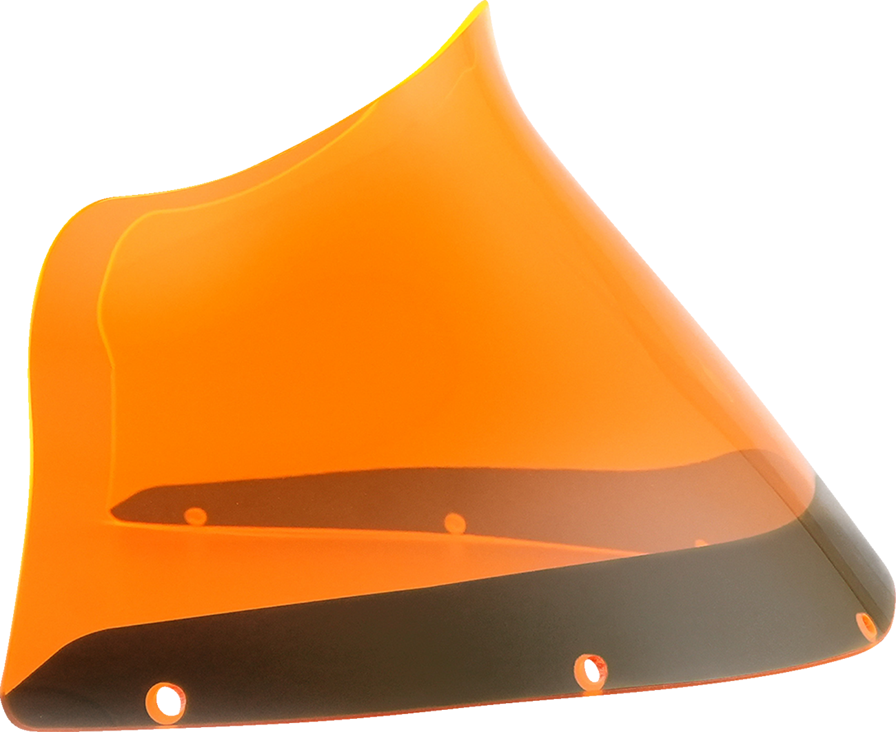 KLOCK WERKS Kolor Flare* Windshield - 9" - Orange Ice - FXRP KWW-02-0608