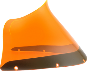 KLOCK WERKS Kolor Flare* Windshield - 9" - Orange Ice - FXRP KWW-02-0608