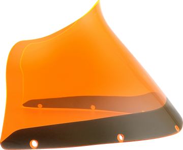 KLOCK WERKS Kolor Flare* Windshield - 9" - Orange Ice - FXRP KWW-02-0608