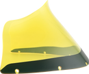 KLOCK WERKS Kolor Flare* Windshield - 9" - Yellow Ice - FXRP KWW-02-0609