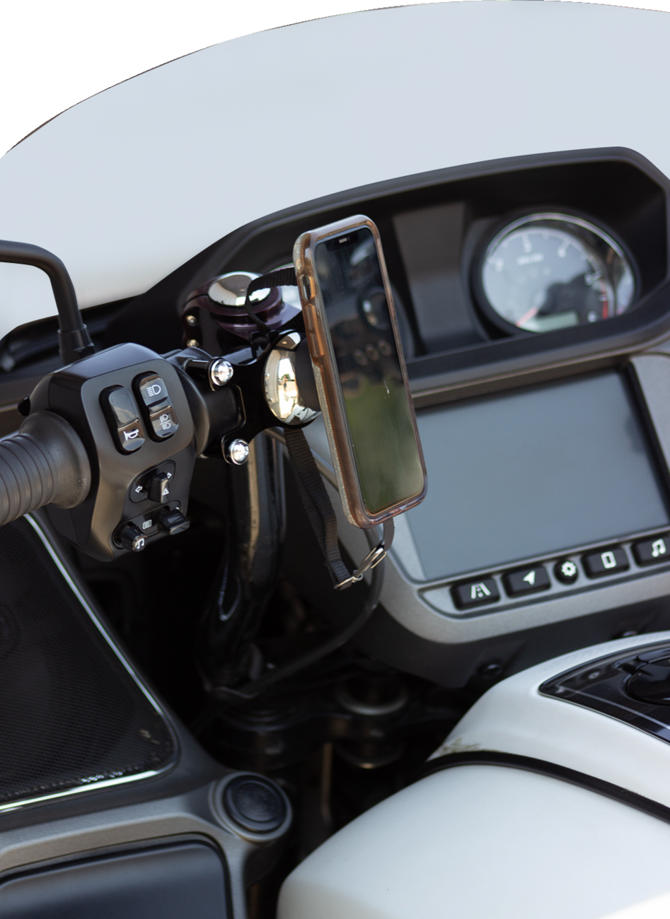 KLOCK WERKS iOmount* for Indian - Ambidextrous Mount - Black - Challenger/Pursuit KWD-04-0609-B