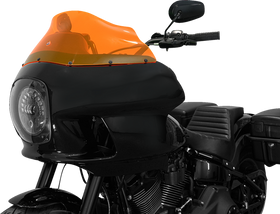 KLOCK WERKS Kolor Flare* Windshield - 9" - Orange Ice - FXRP KWW-02-0608