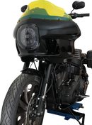 KLOCK WERKS Kolor Flare* Windshield - 9" - Yellow Ice - FXRP KWW-02-0609