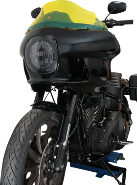 KLOCK WERKS Kolor Flare* Windshield - 9" - Yellow Ice - FXRP KWW-02-0609