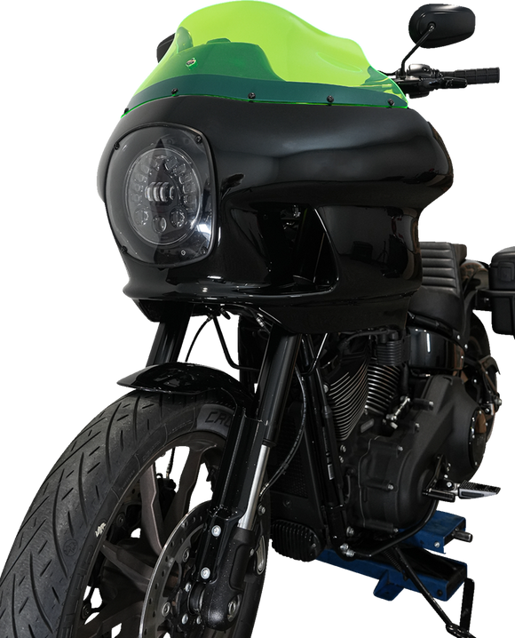 KLOCK WERKS Kolor Flare* Windshield - 9" - Green Ice - FXRP KWW-02-0610