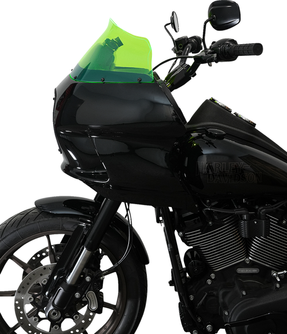 KLOCK WERKS Kolor Flare* Windshield - 9" - Green Ice - FXRP KWW-02-0610