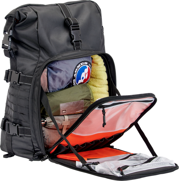 BILTWELL EXFIL-80 Motorcycle Bag - Gen 2 - Black 3014-01