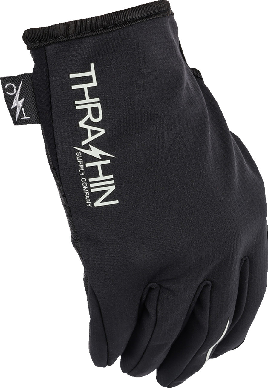 THRASHIN SUPPLY CO. Windbreaker Stealth Gloves - Black - Small SV1-19-08