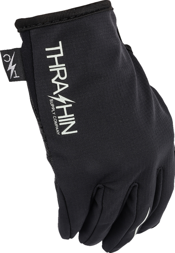 THRASHIN SUPPLY CO. Windbreaker Stealth Gloves - Black - Medium SV1-19-09