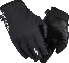THRASHIN SUPPLY CO. Windbreaker Stealth Gloves - Black - Small SV1-19-08