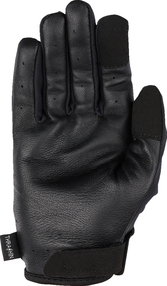 THRASHIN SUPPLY CO. Windbreaker Stealth Gloves - Black - Medium SV1-19-09