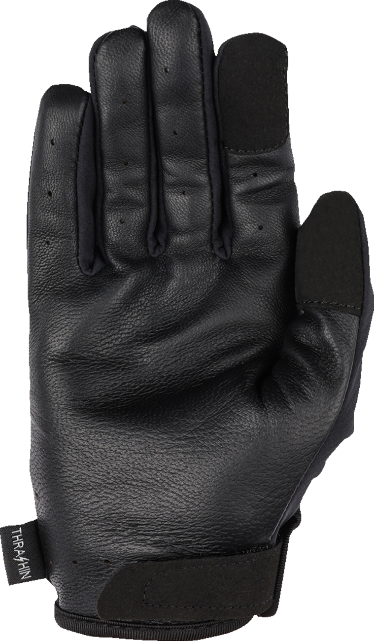 THRASHIN SUPPLY CO. Windbreaker Stealth Gloves - Black - Large SV1-19-10