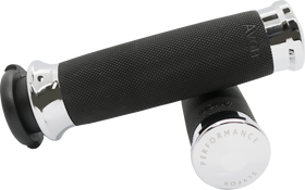 SLYFOX Grips - Cable - Chrome CC-85-CH-FOX