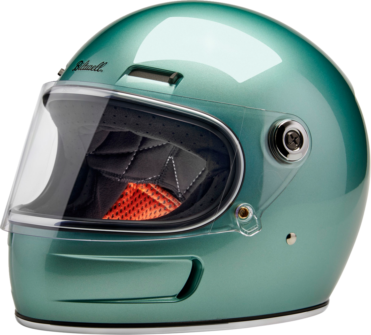 biltwell motorcycle helmets Biltwell Gringo SV Helmet - Metallic Seafoam