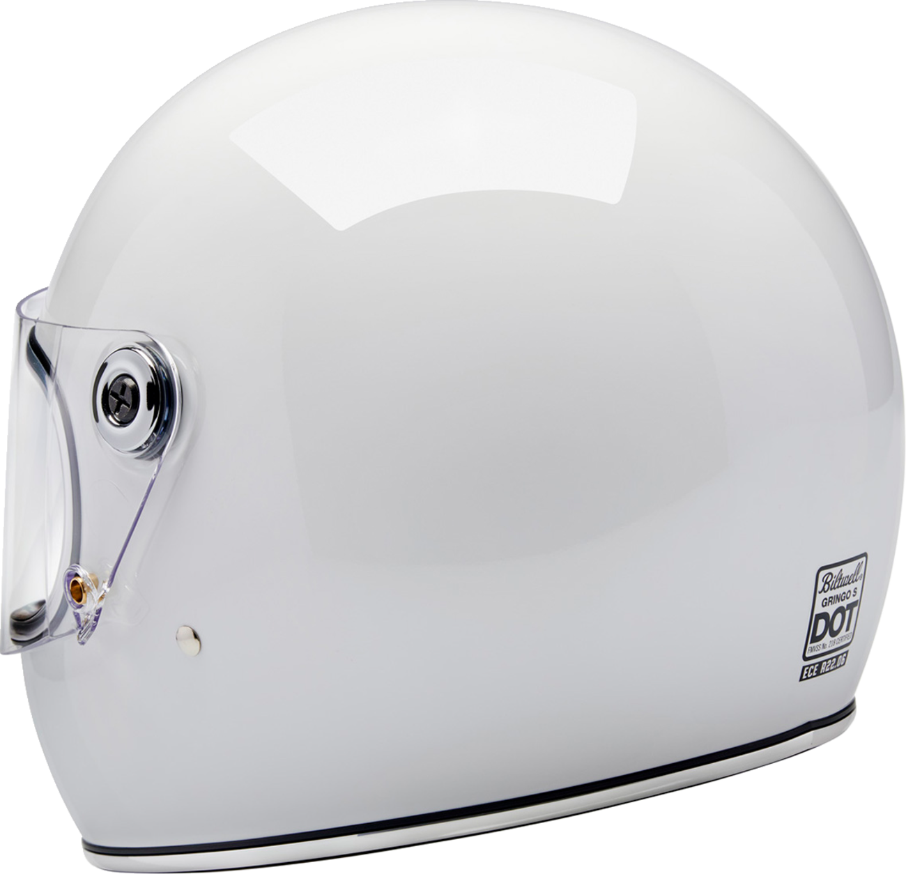 BILTWELL Gringo S Helmet - Gloss White - 2XL 1003-104-506