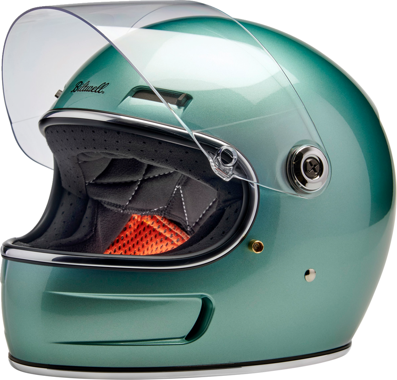 BILTWELL Gringo SV Helmet - Metallic Seafoam - 2XL 1006-313-506