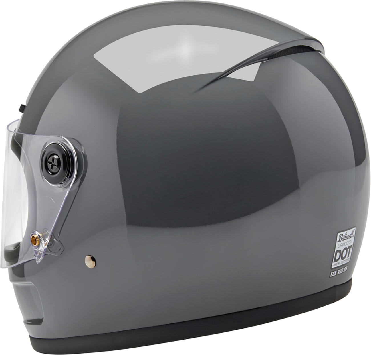 bell eliminator helmet spectrum chrome Biltwell Gringo SV Helmet Gloss Storm Gray / 2XL