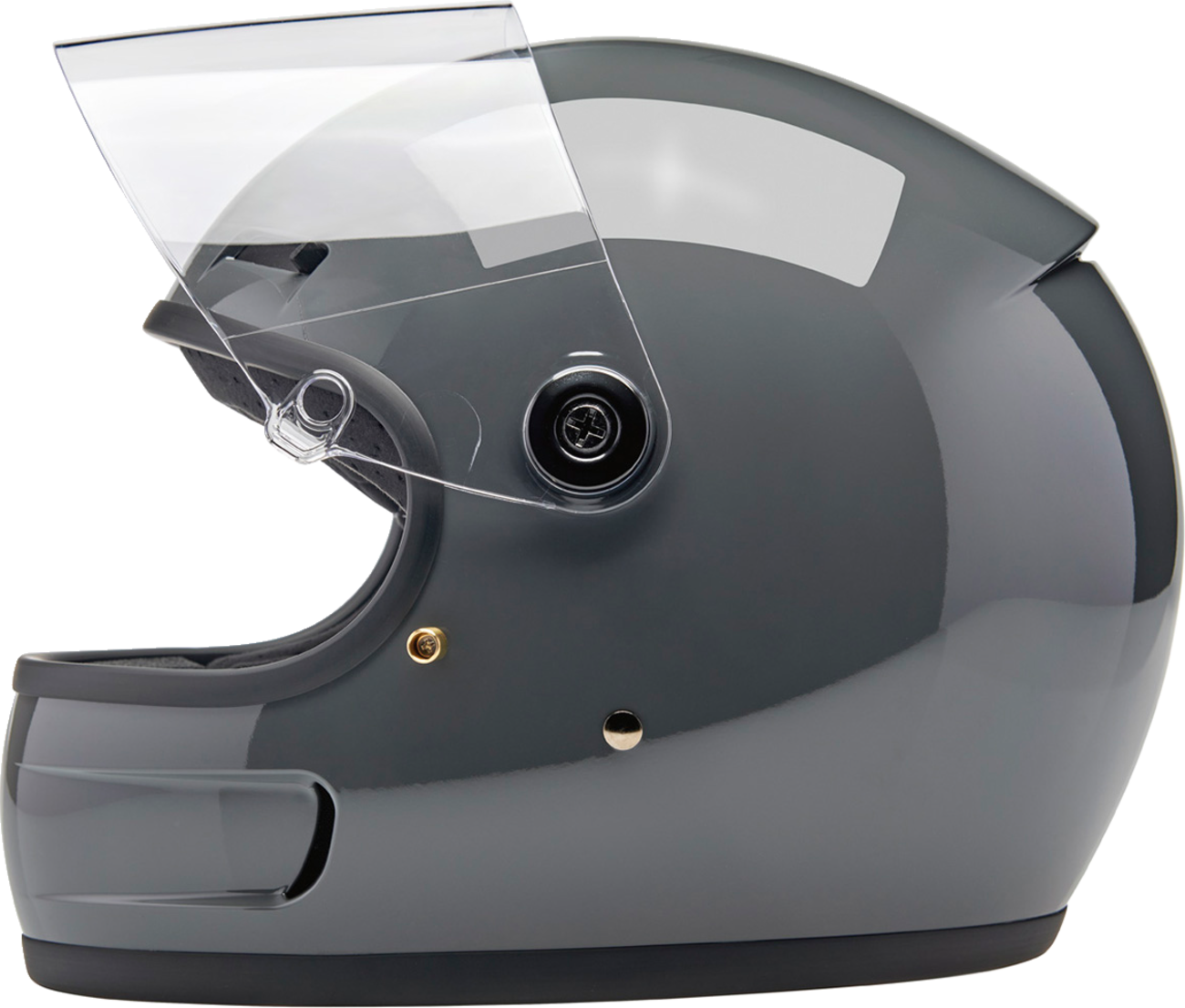 BILTWELL Gringo SV Helmet - Gloss Storm Gray - 2XL 1006-109-506
