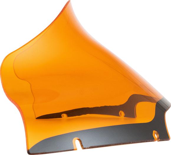 KLOCK WERKS Kolor Flare* Sport Windshield - 9" - Orange - FLTR KWW-01-0668